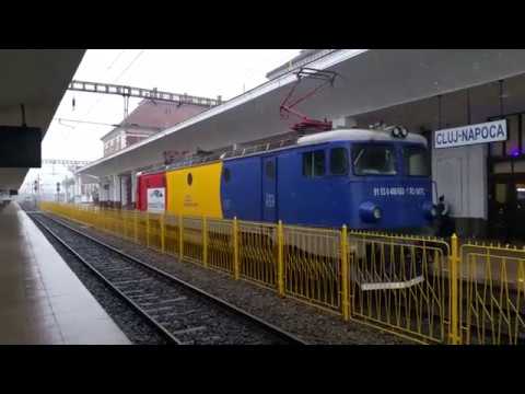 Not so much activity in Cluj Napoca railway station