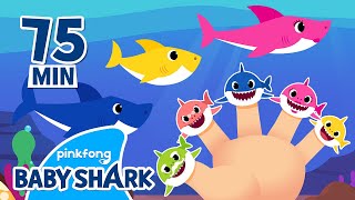 🖐️Baby Shark Finger Family Songs and Stories | +Compilation | Baby Shark Official