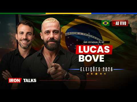 IronTalks ao vivo com Deputado Estadual Lucas Bove e Dr. Felipe Sestaro