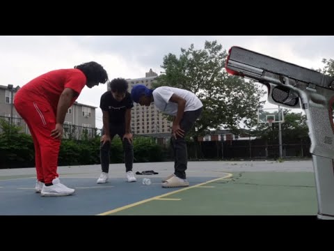 SPIN THE BOTTLE WITH GLOCK BB GUN!