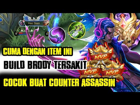 BUILD BRODY TERBARU PALING SAKIT 2021 MOBILE LEGENDS
