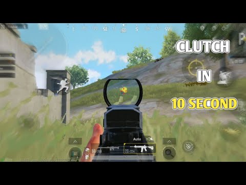 1v4 clutch in 10 seconds Only ⚡🔥😎