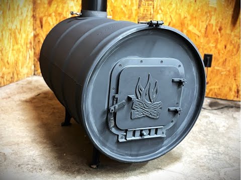Barrel Stove Kit (Full Build)