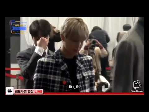 BTS have arrived on the red carpet at the KBS 2018! 181228