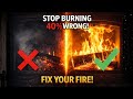 Wood stove | Stop Burning Wood Like This! (You’re Wasting 40% of Your Firewood)