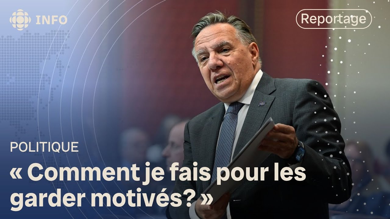 François Legault s'inquiète pour le moral de ses troupes