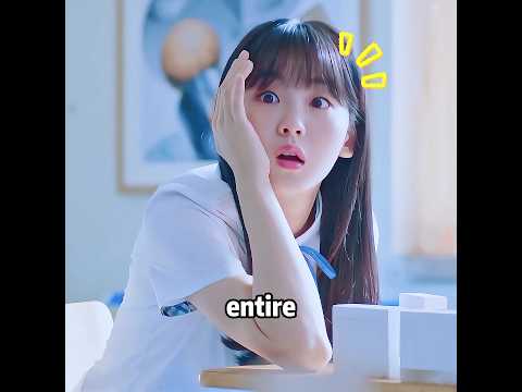 The girl accidentally spilled glue on the boy’s chair #kdrama #movies