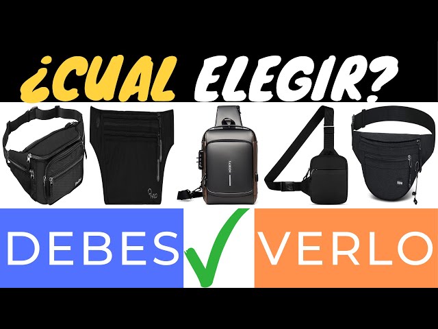 Vídeo relacionado con Riñonera Personalizada con Nombre Bolso Unisex Hombre Mujer Color a Elegir (Negro)