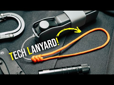 Keep It SAFE! | DIY Paracord Tech Lanyards