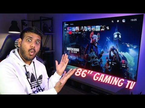 86" Gaming Tv Setup War #EP-66 😱