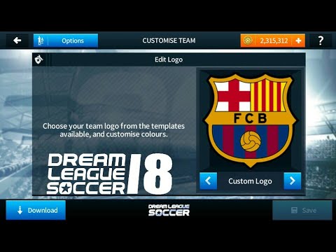 How To Import Fc Barcelona Logo And Kits In Dream League Soccer 2018 Video