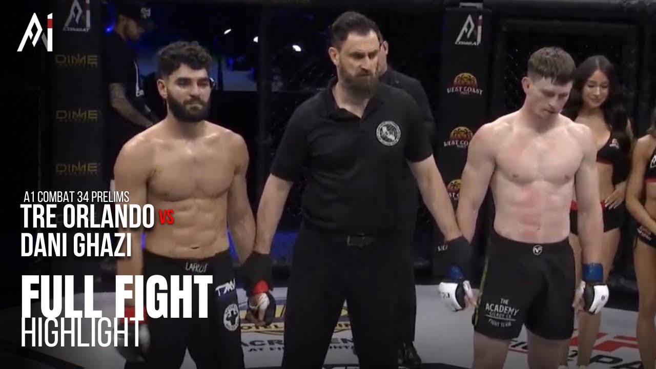 Tre Orlando vs Dani Ghazi | Amateur Welterweight Championship | A1 Combat 34 Prelims