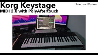 Video thumbnail for Unboxing and Exploring the Korg Keystage 49: A MIDI 2.0 Controller, Polyphonic Aftertouch and more by Ian Dixon