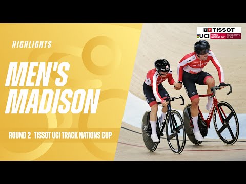 Велоспорт Men's Madison Highlights — Hong Kong, China | 2024 Tissot UCI Track Nations Cup