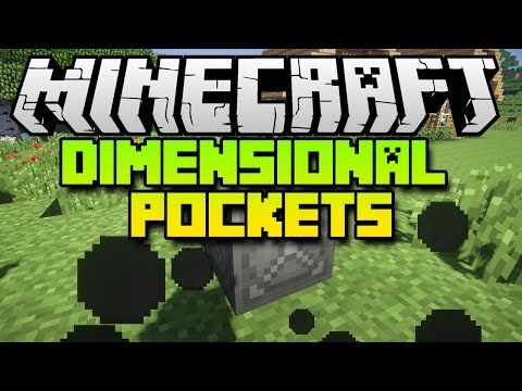 Minecraft Mods DIMENSIONAL POCKETS Mod (Mod Spotlight)