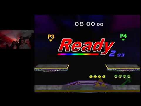 10QuidShoes (Marth) vs Woof (Sheik) - 4Qs Melee #128