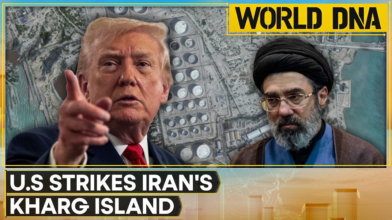 US Strikes Iran’s Kharg Island | Two Indian Ships Prepare To Cross Strait Of Hormuz | World DNA LIVE