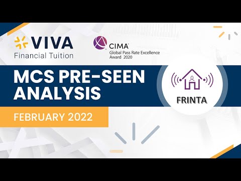 MCS Feb22 Pre-seen Analysis (part 1 of 2)