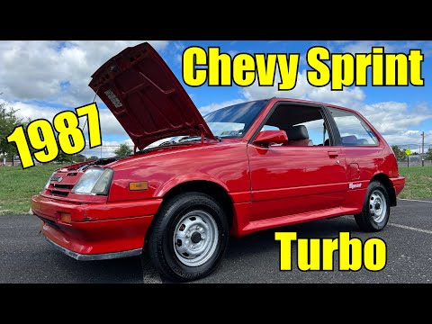 Check Out My 1987 Chevy Sprint Turbo !!!