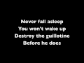 Escape the Fate - My Apocalypse Lyrics