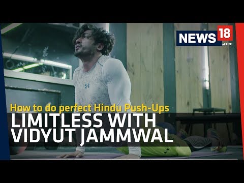VIDYUT JAMMWAL SHOWS YOU HOW TO DO THE PERFECT HINDU PUSH-UPS