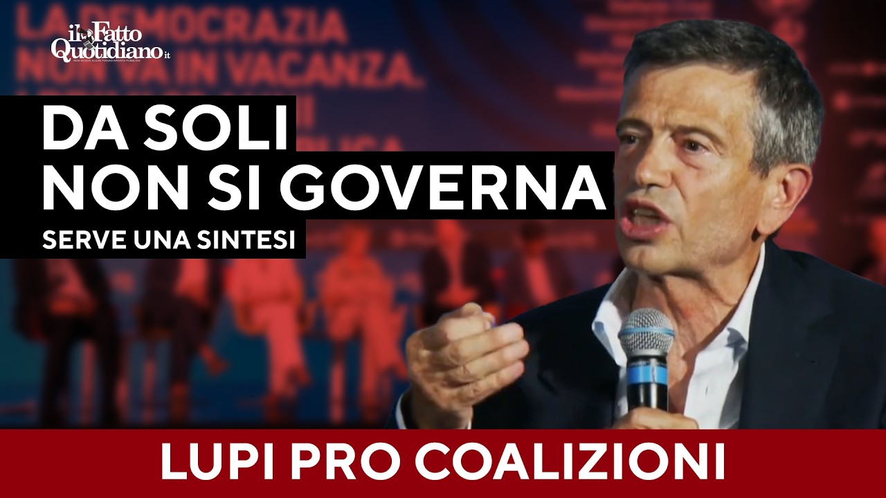 Lupi difende le coalizioni: “Da soli non si governa, bisogna mettere insieme le differenze”