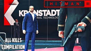 HITMAN 2 - Miami, The Finish Line ALL Kills Challenge Compilation