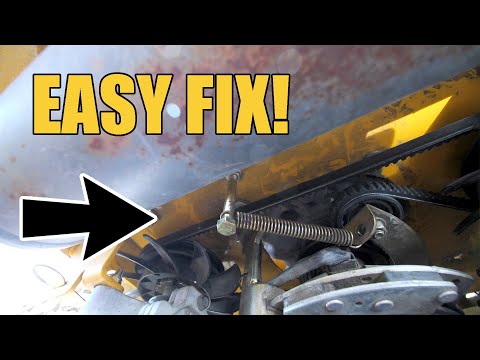 how to fix hustler raptor DRIVE belt ( how to route on kawasaki motors) !