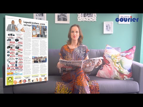 The headlines with editor, Lesley Naudé