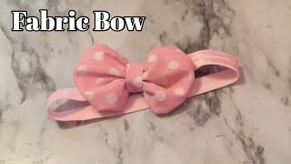 DIY Fabric Hairbow!