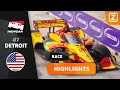 DOMINANTIE VAN PALOU IN RACE MET VEEL INCIDENTEN! ? | Samenvatting Race Detroit | IndyCar 2023