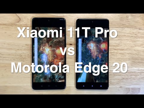 Xiaomi 11T Pro vs Motorola Edge 20 Stability Test Benchmark | Snapdragon 888 vs Snapdragon 778