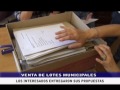 VENTA DE LOTES MUNICIPALES:HOY ES EL SORTEO