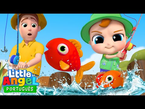 1, 2, 3... Joãozinho Conta Peixinhos! 🐠 | 🧮 Canal do Joãozinho - Little Angel Português