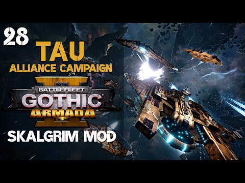 Battlefleet Gothic: Armada 2 | Skalgrim Mod - Tau Campaign #28 | Battelgroups