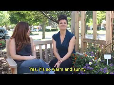 Two Friends Talk About The Weather & Make Predictions