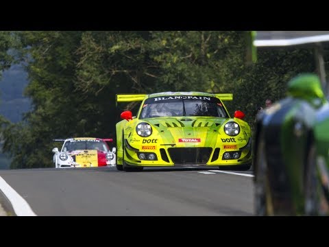 2018 Total 24h of Spa - pits set-up & parade (racecars on public road)