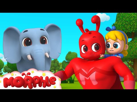 Giant Animals | Morphle and Gecko's Garage - Cartoons for Kids | @Morphle