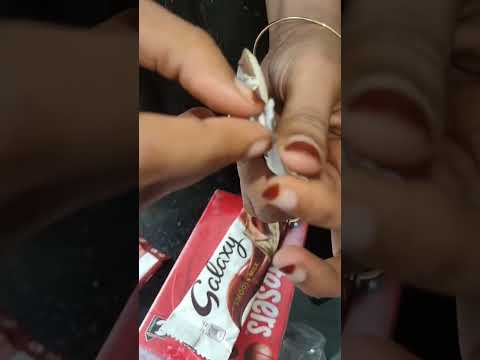 Galaxy/Smooth milk chocolate 🍫#shortvideo #galaxy#chocolatelover