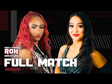 FULL MATCH Rok-C vs  Miranda Alize | ROH Women's World Title | Death Before Dishonor 2021