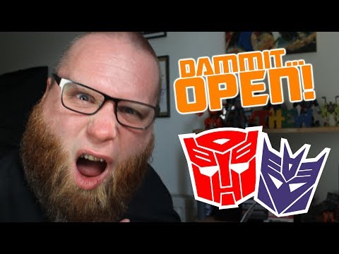 Dammit, Open: Orange Alert!! Transformers, knockoffs, 3rd party toys unboxing!!