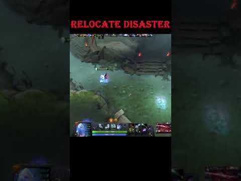 IO Relocate Disaster ! Dota 2 #Shorts