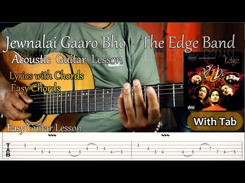 | Jewnalai Gaaro Bho - The Edge Band | Guitar Tutorial With Tab | Easy Lesson | @TheEdgeBandNepal