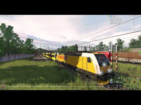 TRS19 - Central Europe Mini - RegioJet EC 655 / 386 204-2