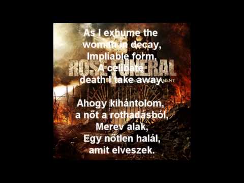 Rose Funeral - Malignant Amour (feat Kate Alexander) Lyrics + Hungarian Lyrics