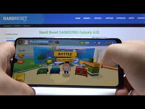 Test Grand Battle Royal on SAMSUNG Galaxy A31 – Gaming Possibilities
