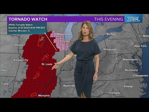 Live Doppler 13 Forecast | 6 p.m. Update | 3/31/23