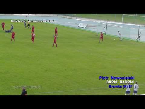 Bramki z meczu IV ligi MZPN   Broń Radom -  Mszczonowianka Mszczonów  4: 2