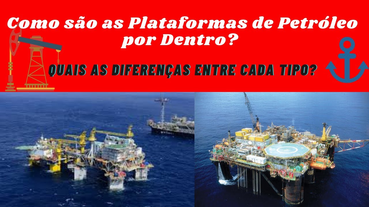 Por Dentro de Plataformas de Petróleo - Você já viu?
