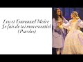 Lou Et Emmanuel Moire Je Fais De Toi Mon Essentiel Paroles